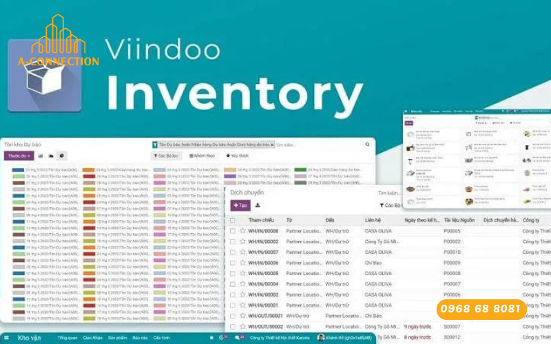 Sử dụng phần mềm Viindoo Inventory để kiểm tra hàng tồn nhanh chóng