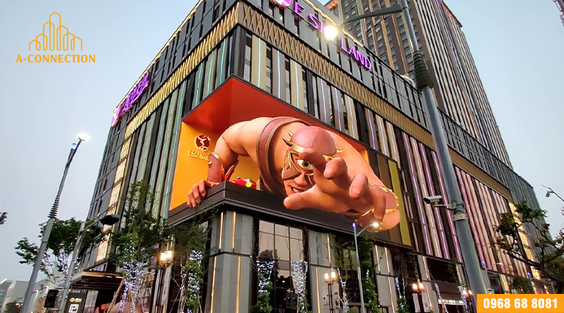 Quảng cáo Billboard 3D ấn tượng (Ảnh: Internet)