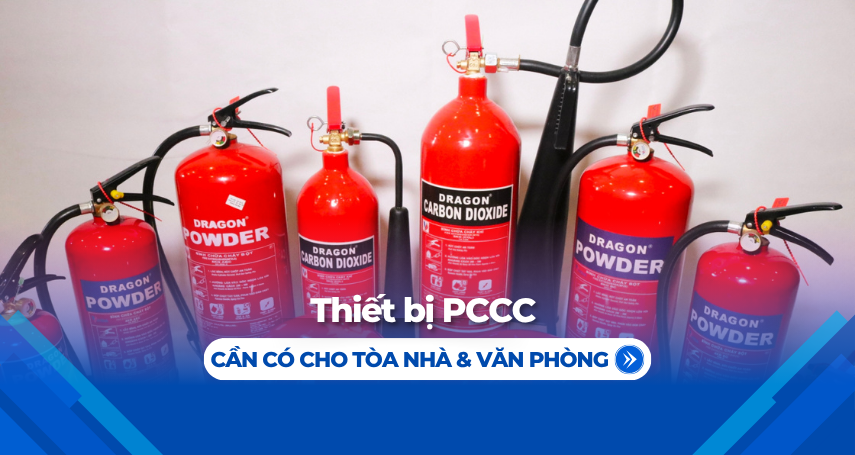 A-connection - Thiết bị pccc cần có cho tòa nhà & văn phòng