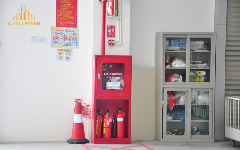 Vị trí lắp đặt thiết bị PCCC
