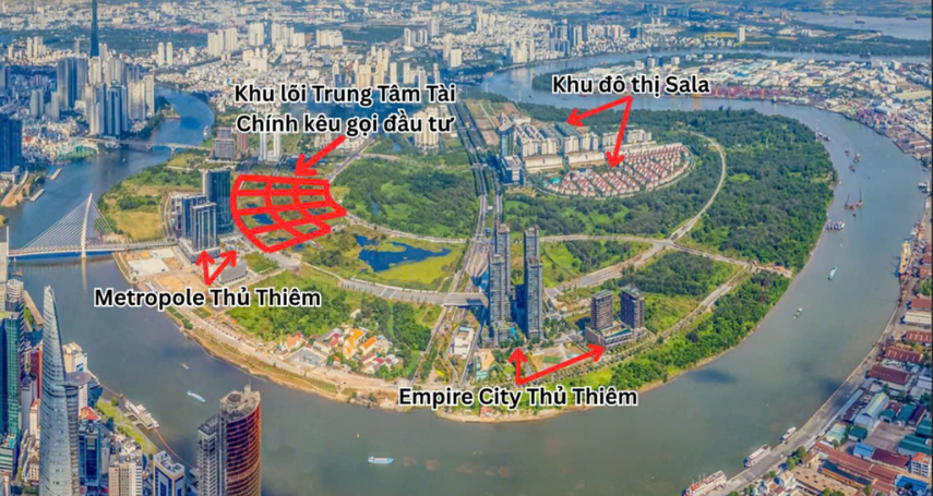 A-connection - Vị trí và quy mô quy hoạch trung tài chính quốc tế