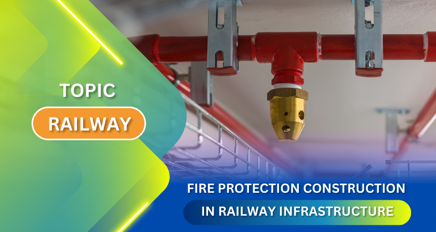 A-connection technology for fire protection construction in railway infrastructure