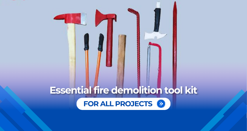 Essential firefighting demolition tools every building should be equipped with