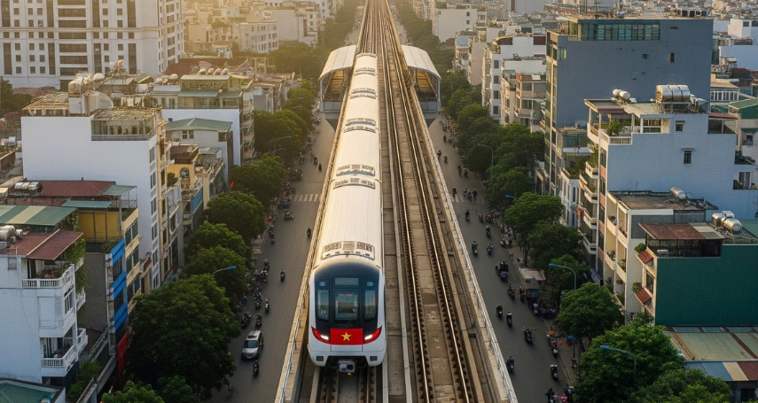 Metro Hà Nội cơ hội phát triển đô thị thông minh
