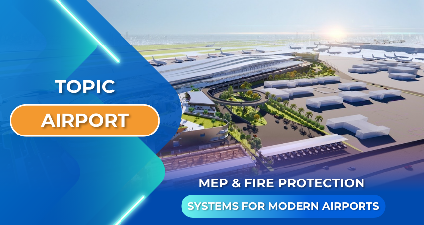 A-connection - MEP & Fire protection systems for modern airports