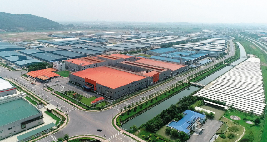 A-connection - Phí quản lý hạ tầng bao gồm vệ sinh, an ninh, bảo trì hệ thống chung trong khu công nghiệp.