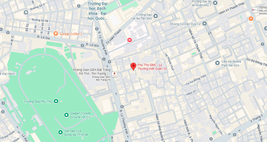 A-connection - Vị trí Phú Thọ DMC