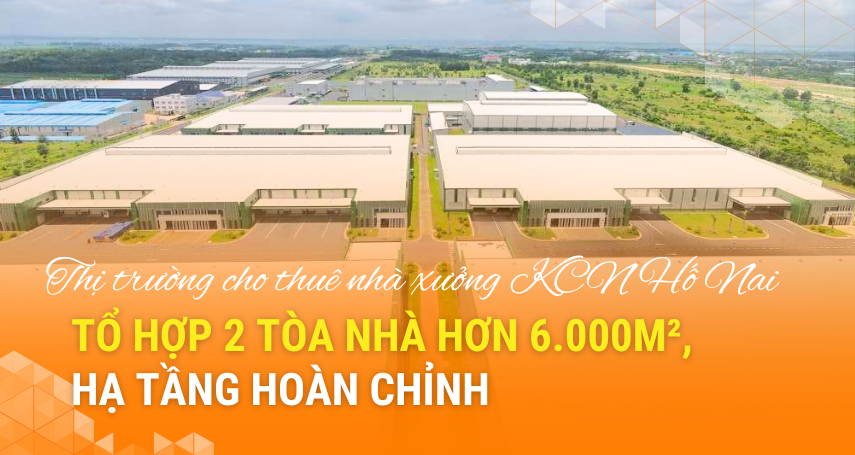Cho thuê nhà xưởng KCN Hố Nai