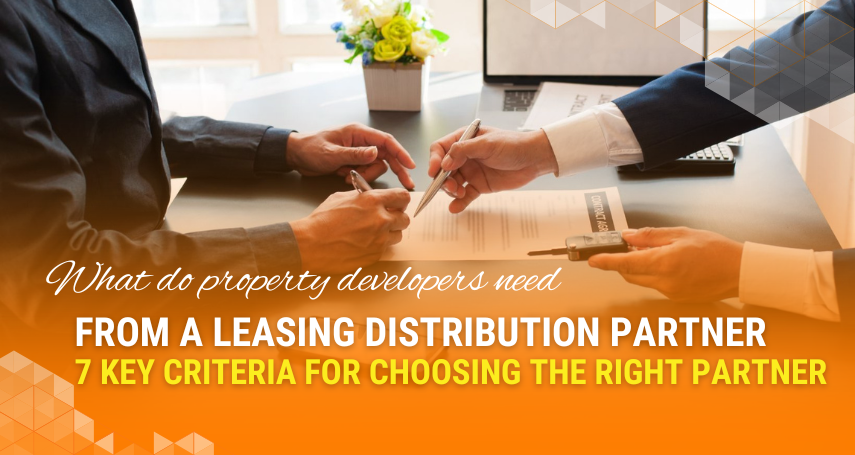 A-connection - What do property developers need from a leasing distribution partner? 7 Key criteria for choosing the right partner