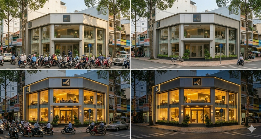 A-connection - khảo sát vị trí mở showroom theo lưu lượng khách thực tế