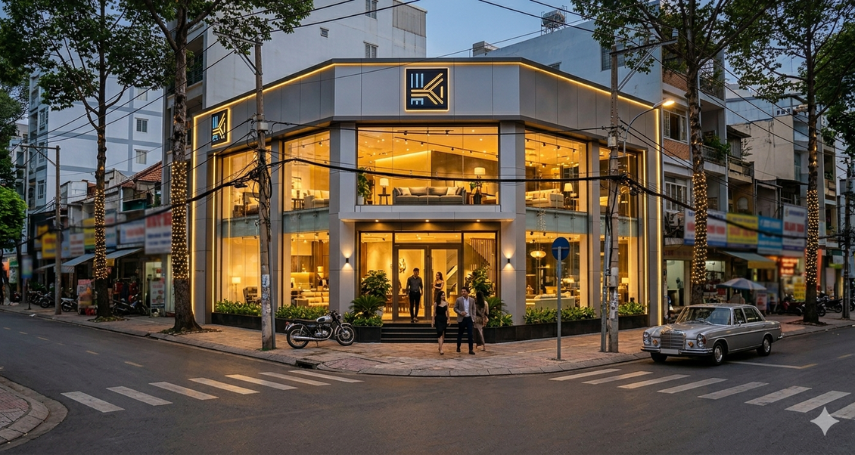 A-connection - thuê mặt bằng mở showroom vị trí đẹp tăng nhận diện thương hiệu