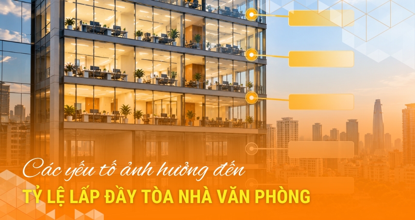 Các yếu tố ảnh hưởng đến tỷ lệ lấp đầy tòa nhà văn phòng