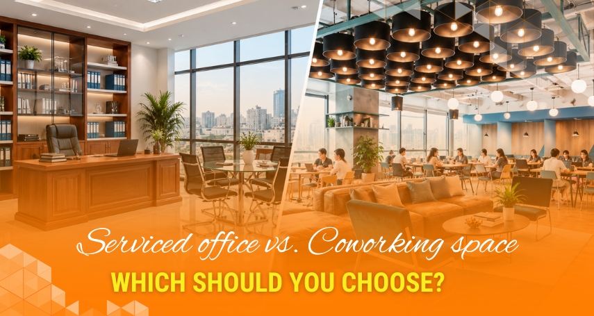 Serviced office vs. coworking space: Which should you choose?