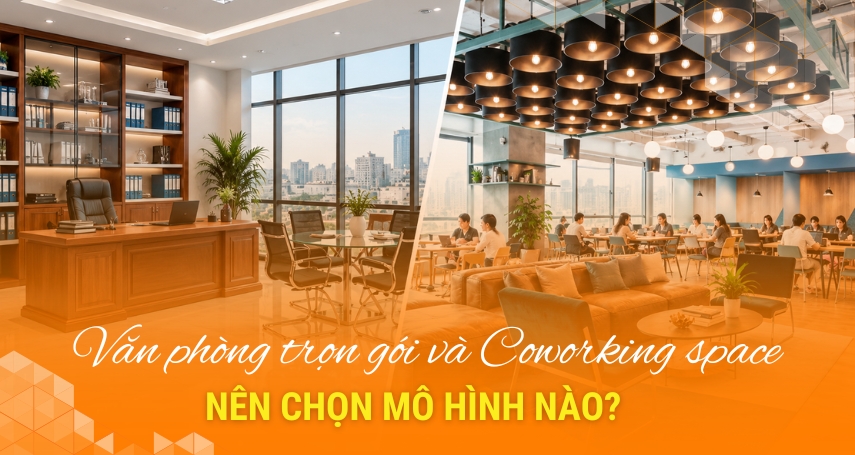 Văn phòng trọn gói và coworking space: Nên chọn mô hình nào?